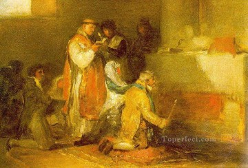  Goya Pintura - La mal pareja Francisco de Goya